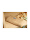 Sensillo Blanket Cot Knitted Beige 95cm