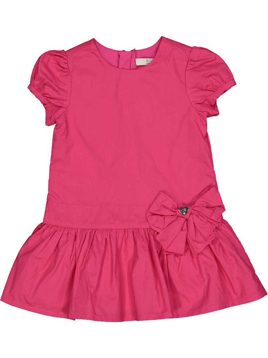 Rochie pentru Copii Mâneca scurta Fuchsia