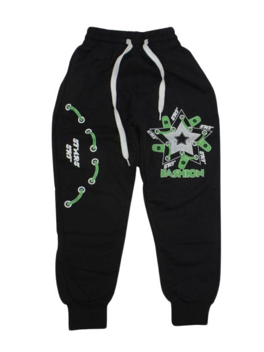 One Four Baby Kids Sweatpants Black 1pcs