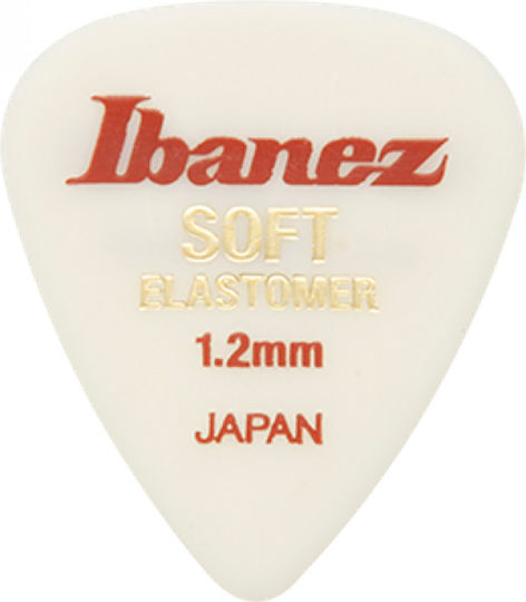 Ibanez Pick Guitar Elastomer Soft Thickness 1.2mm Packaging 1pcs