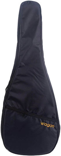 Wagon Case Series Αδιάβροχη Ακουστικής Κιθάρας με Επένδυση Μαύρη