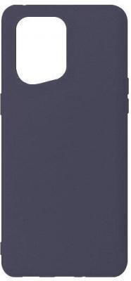 Matt Back Cover Σιλικόνης Μπλε (Oppo Find X5 Pro)