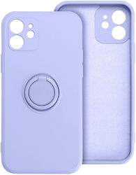 Silicone Back Cover Purple (Redmi 12C)