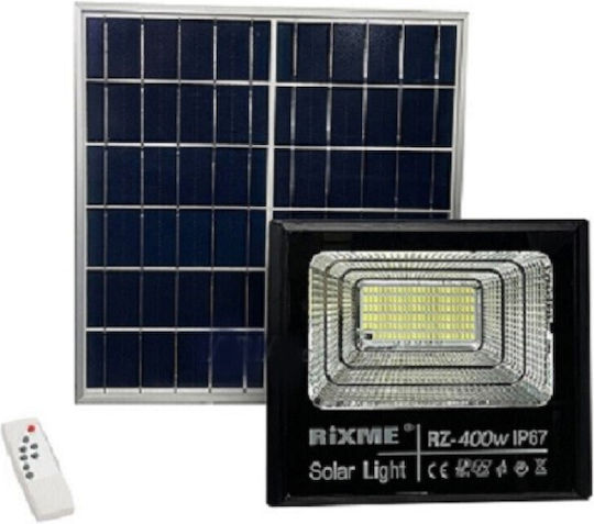Rixme Ηλιακός Προβολέας LED 400W με Τηλεχειριστήριο