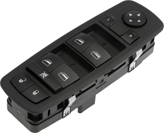 NTY Comutator geamuri auto pentru Dodge Grand Caravan Negru
