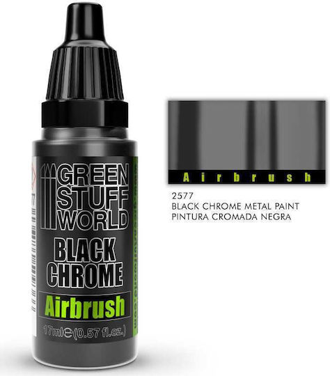 Green Stuff World Modellbau-Farben in Schwarz Farbe 17ml