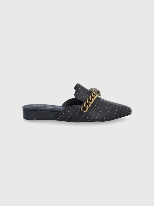 Kurt Geiger Flat Mules σε Μαύρο Χρώμα