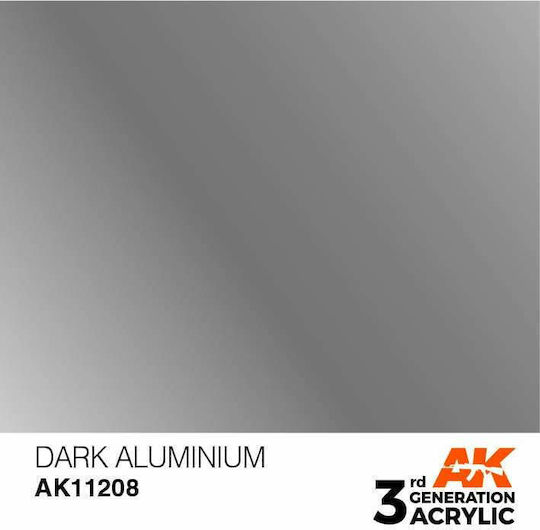 AK Interactive Culoare Modelism în culoarea Argintiu 17ml