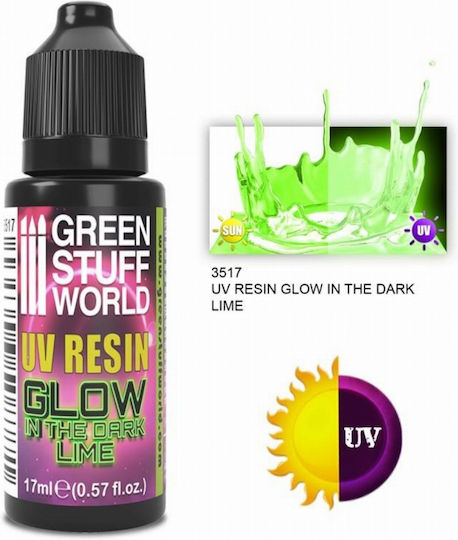 Green Stuff World Glow Χρώμα Μοντελισμού σε Πράσινο χρώμα 17ml