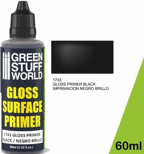 Green Stuff World Цвят За Моделиране За Повърхности В Черен Цвят 60мл
