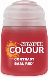 Citadel Contrast Χρώμα Μοντελισμού Baal Red 18ml