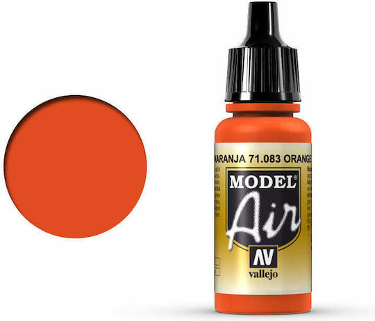 Acrylicos Vallejo Model Air Culoare Modelism în culoarea Portocaliu 17ml