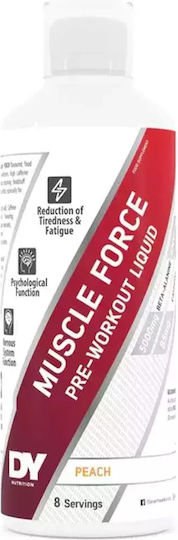 Dorian Yates Muscle Force Pre-Workout Liquid 500ml Ροδάκινο