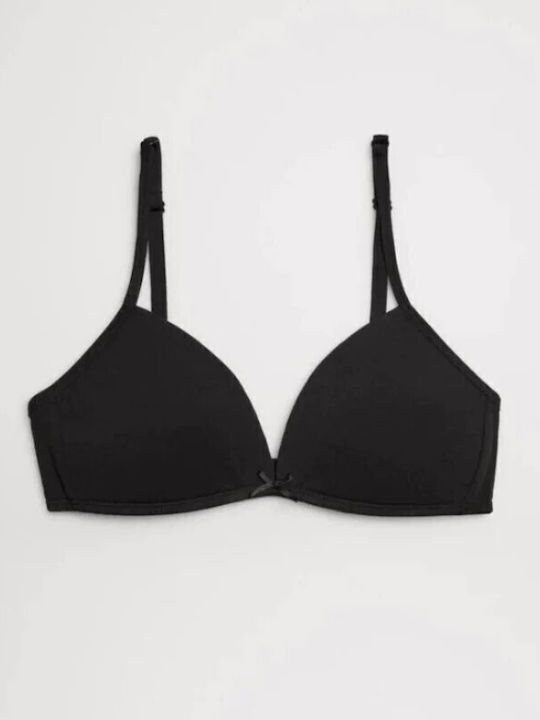 Ysabel Mora Bra without Underwire Black