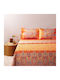 Bassetti Sheet Sets Queen 250x280cm. Granfoulard Ragusa Gold 4pcs