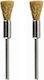 Proxxon Drill Wire Brush 8mm Bell 2pcs 2896110
