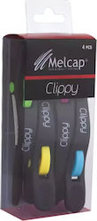Melcap Set Cu Cleme Negre 4 Bucăți Melcap Set Cu Cleme Negre 4 Bucăți