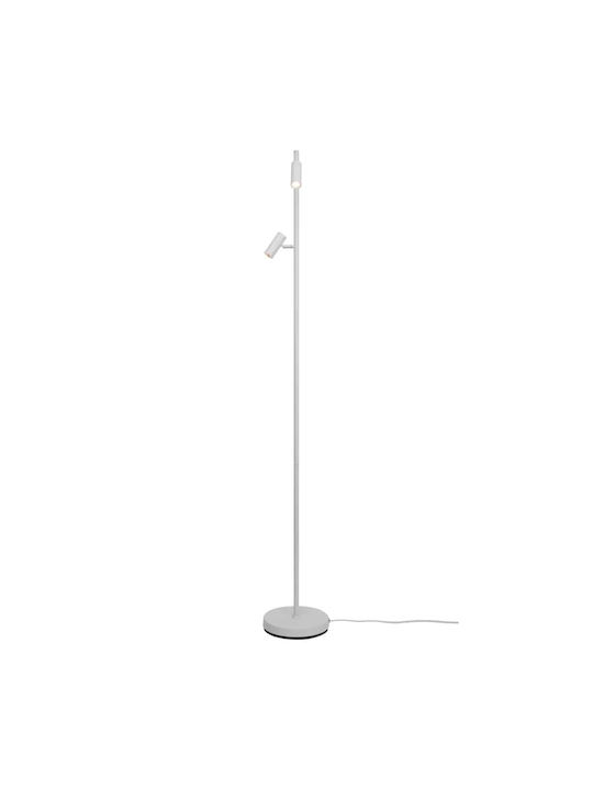 Nordlux LED Stehlampe H141cm. mit Warmweißem Licht Weiß