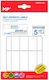 Madrid Papel Notebook Labels 75pcs
