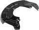 NTY Brake Disc Protector Front for Audi A1 A2 Seat Cordoba Ibiza Mii Toledo Skoda Citigo Fabia Praktik Rapid Roomster Volkswagen Fox Polo