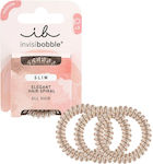 Invisibobble Fashion Slim Σπιράλ Λαστιχάκια Μπρούτζινο Bronze Me Pretty 3τμχ