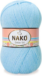 Nako Bebe 100 Acrilic Albastru Deschis 360m 100gr