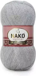 Nako Ангор Лукс Смесен Сив 550м 100гр