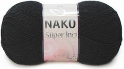 Nako Super Inci Mixed Black 260m 100gr