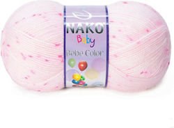 Nako Bebe Color 32152 100gr 360m Ακρυλικό Ροζ 3...