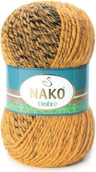 Nako Ombre Μεικτό Κίτρινο 190m 100gr