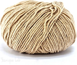 YarnArt Yarn Synthetisches Beiges Strickgarn 50m