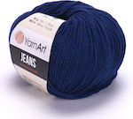 YarnArt Strickgarn Blau 160m 50gr