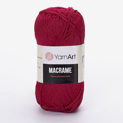 YarnArt Macrame Μακραμέ Συνθετικό Καφέ 130m 90gr