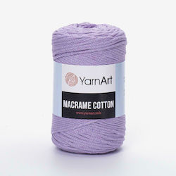 YarnArt Макраме Макраме Памучна Лилава 225м 250гр