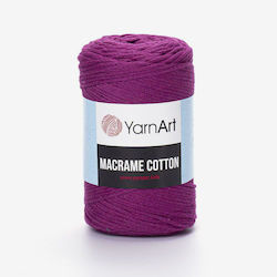 YarnArt Макраме Макраме Памучна Лилава 225м 250гр