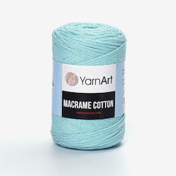 YarnArt Макраме Памучна Тюркоазена 225м 250гр