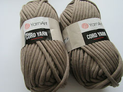 YarnArt Cord Yarn Καφέ
