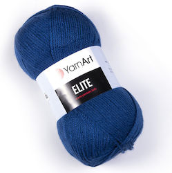 YarnArt Elite Ακρυλικό Μπλε 300m 100gr