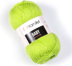 YarnArt Baby Ακρυλικό Κίτρινο 150m 50gr