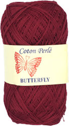 Petalouda Perle Baumwolle Rote 340m 50g