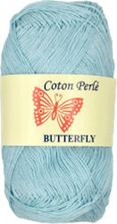 Petalouda Perle Baumwollgarn Blau 340m 50g