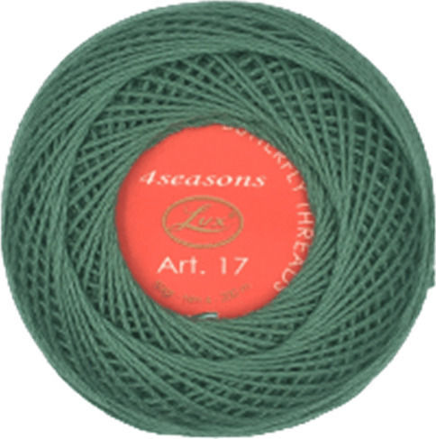 Petalouda Strickgarn Spitzenfaden Baumwolle Grünes 210m 50g
