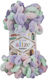 Alize Yarn for Bags Puffy Micro Polyester Purpl...