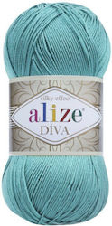 Alize Fir de tricotat Acrilyc DIVA Albastru 350...
