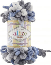 Alize Νήμα Πλεξίματος Puffy Μικροπολυεστέρας 9m...