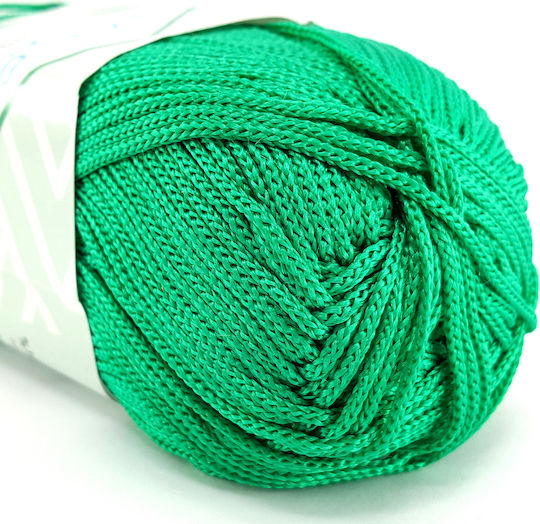 Bags On Board Polyester Knitting Yarn for Bags Green 70m 100g