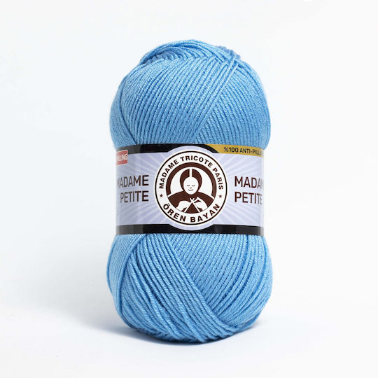Madame Tricote Paris Madame Ακρυλικό Γαλάζιο 250m 100gr