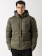 Winter Jacket Puffer Khaki