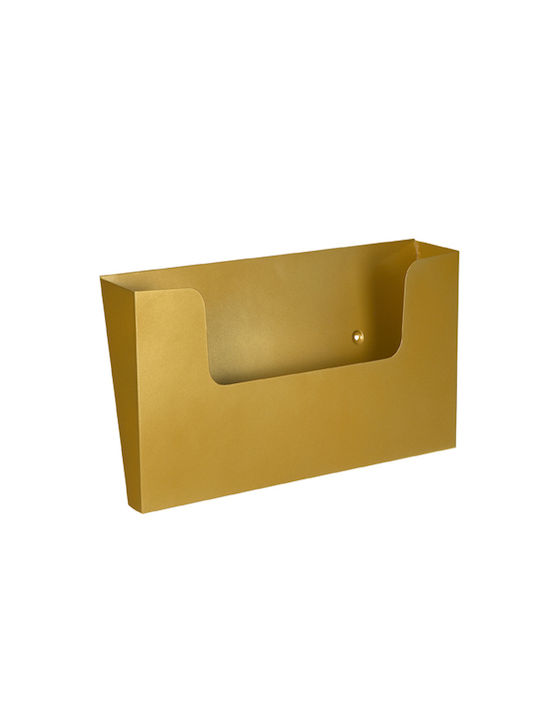 Viometal LTD Metallic Mailbox Gold