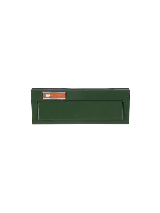 Viometal LTD Mailbox Slot Inox in Green Color